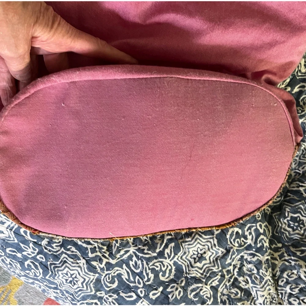 Never used Indonesian zipper patchwork shoulder bag - Picture 3 of 15